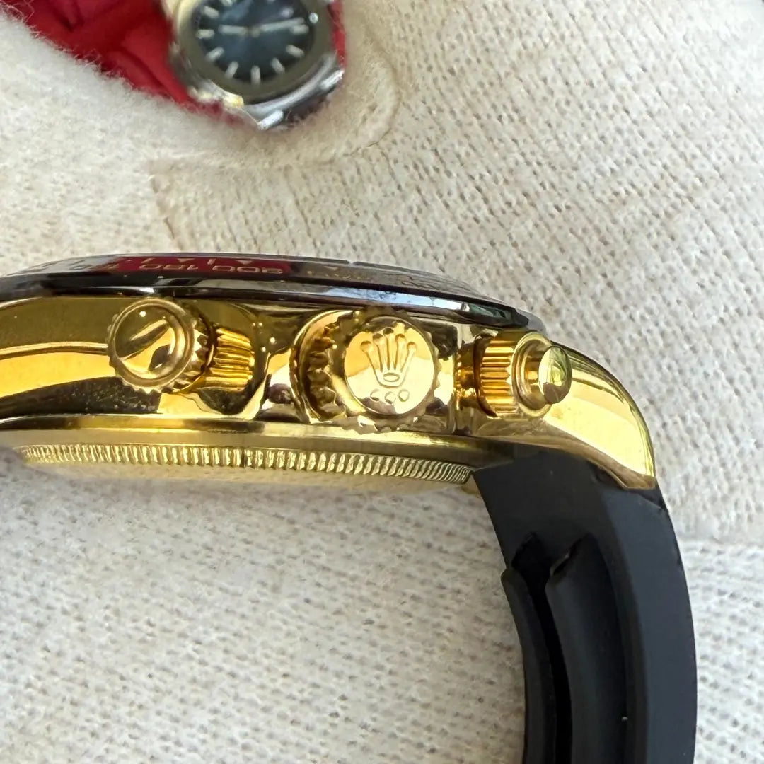 Reloj Daytona Pikachu estilo AAA oro amarillo dial Kronos Relojes