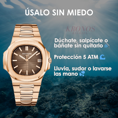 Nautilus Rose Gold – Chocolate Dial Patek Type