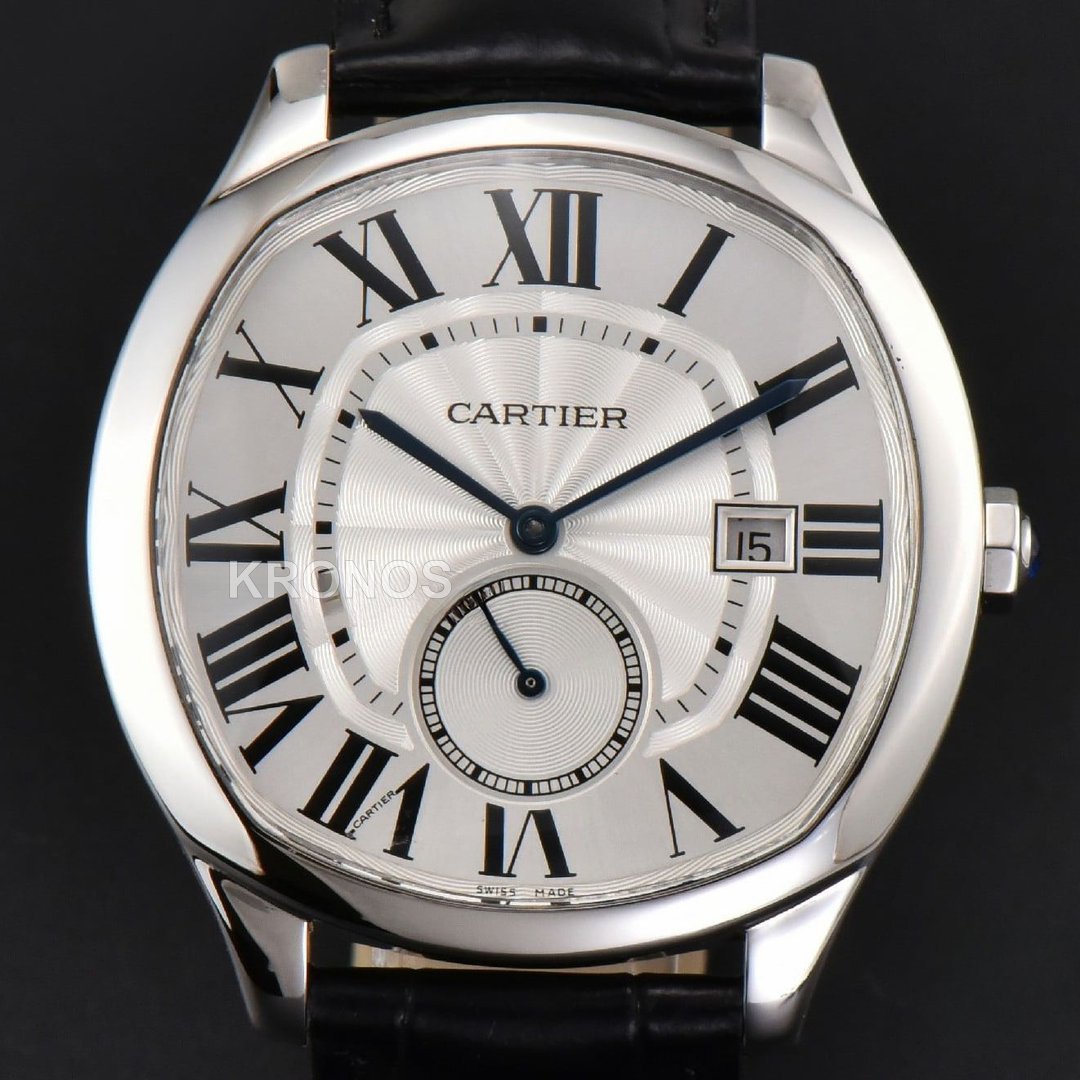 Drive 40mm White Dial Black - Authentic Movement