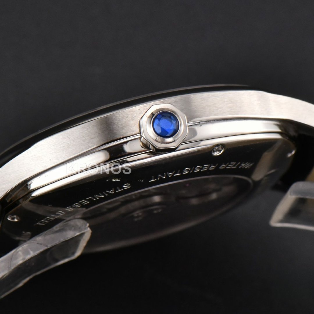 Drive 40mm White Dial Black - Authentic Movement