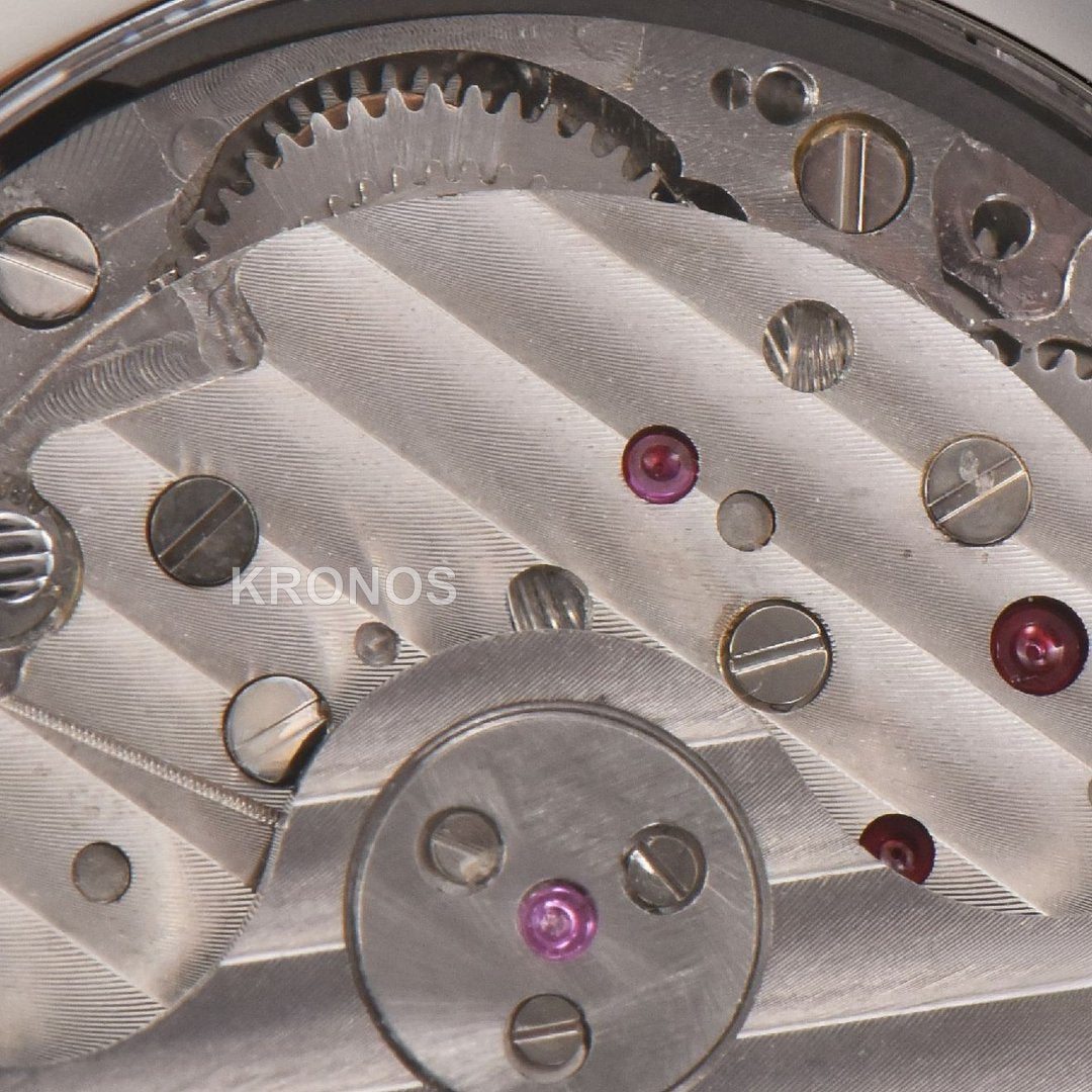 Drive 40mm White Dial Black - Authentic Movement