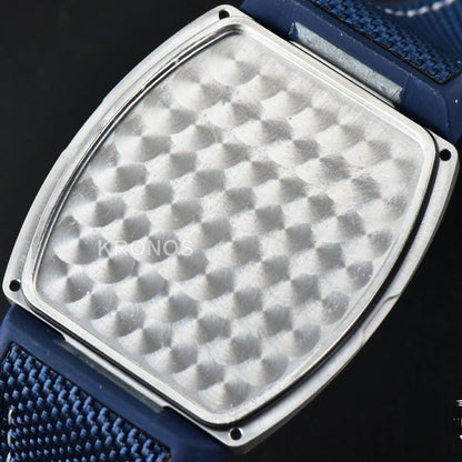 Vanguard 45mm Diamond Blue Dial Blue - Authentic Movement