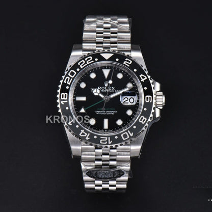 GMT Master II 40mm Blackgray Black Dial - Authentic Movement