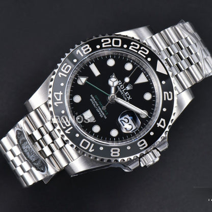 GMT Master II 40mm Blackgray Black Dial - Authentic Movement