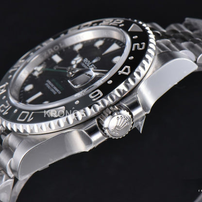 GMT Master II 40mm Blackgray Black Dial - Authentic Movement