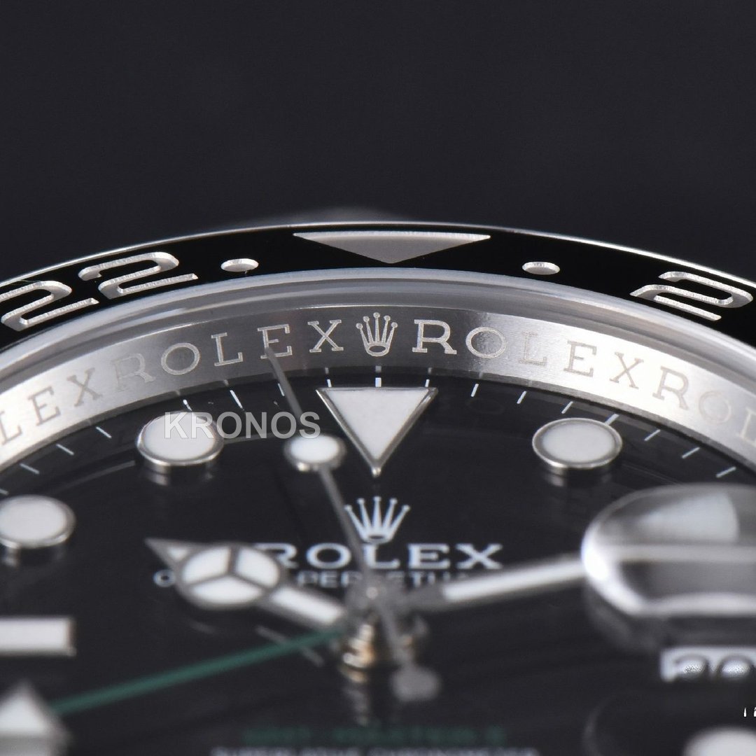 GMT Master II 40mm Blackgray Black Dial - Authentic Movement