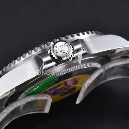 GMT Master II 40mm Blackgray Black Dial - Authentic Movement