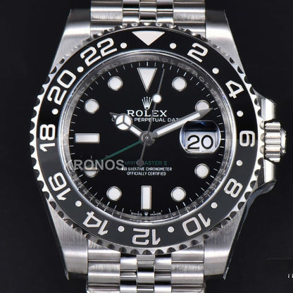GMT Master II 40mm Blackgray Black Dial - Authentic Movement