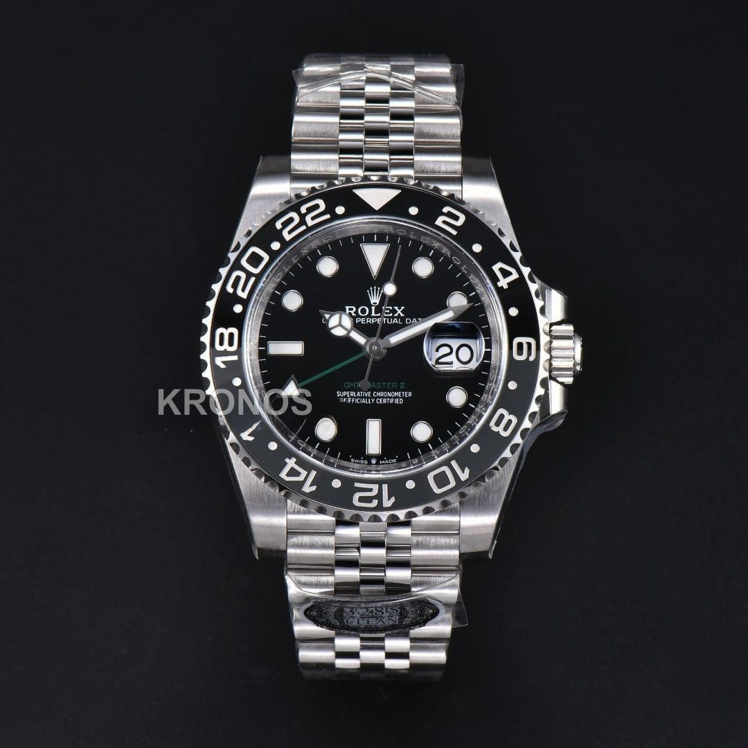 GMT Master II 40mm Blackgray Black Dial - Authentic Movement