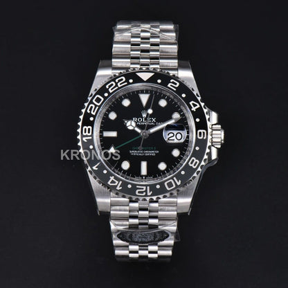 GMT Master II 40mm Blackgray Black Dial - Authentic Movement