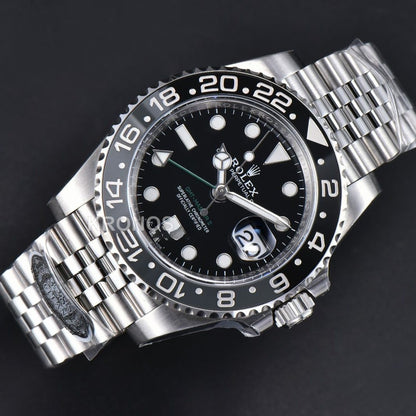 GMT Master II 40mm Blackgray Black Dial - Authentic Movement