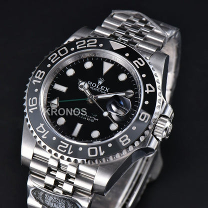 GMT Master II 40mm Blackgray Black Dial - Authentic Movement