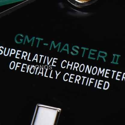 GMT Master II 40mm Blackgray Black Dial - Authentic Movement