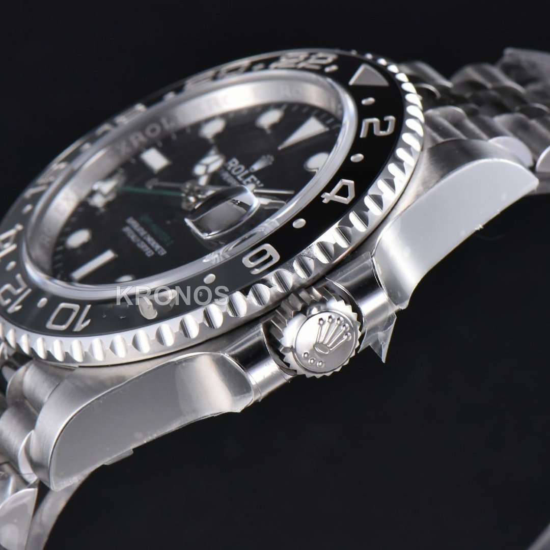 GMT Master II 40mm Blackgray Black Dial - Authentic Movement