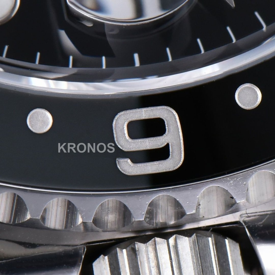 GMT Master II 40mm Blackgray Black Dial - Authentic Movement