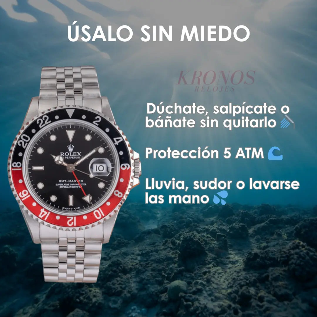 Reloj de lujo accesible GMT-Master II Coke estilo AAA Kronos