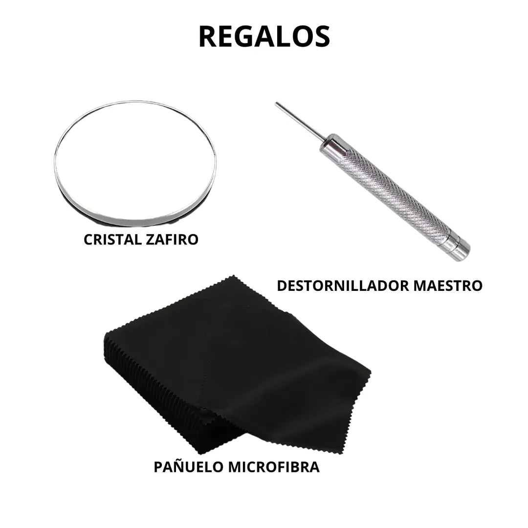 GMT-Master II Oystersteel Black esfera negra reloj deportivo Kronos envíos USA España