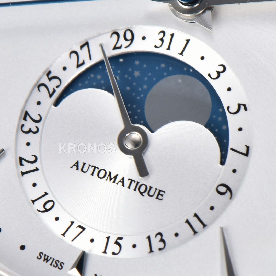 Master Ultra Thin Moonphase 39mm White Dial - Authentic Movement