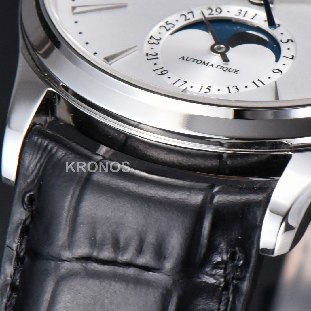Master Ultra Thin Moonphase 39mm White Dial - Authentic Movement
