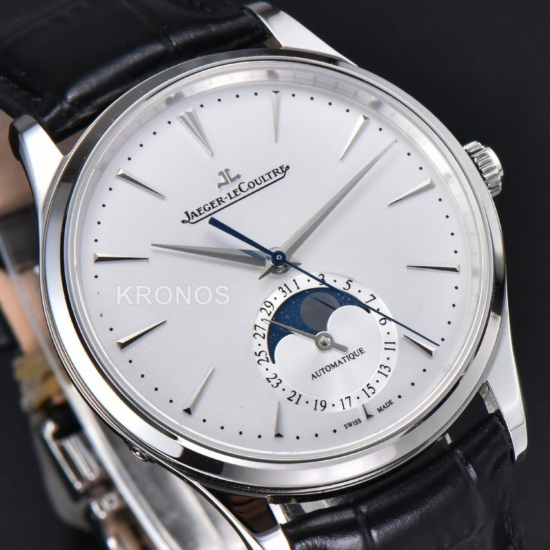 Master Ultra Thin Moonphase 39mm White Dial - Authentic Movement