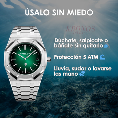 Royal Oak Steel – Green Dial Tipo AP