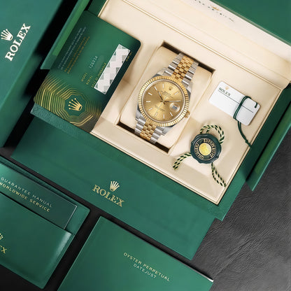 Datejust Rolesor - Champagne Dial Jubilee