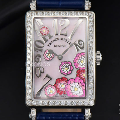 Long Island Ladies 26mm Diamond Dial Blue Swiss - Authentic Movement