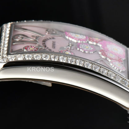 Long Island Ladies 26mm Diamond Dial Blue Swiss - Authentic Movement