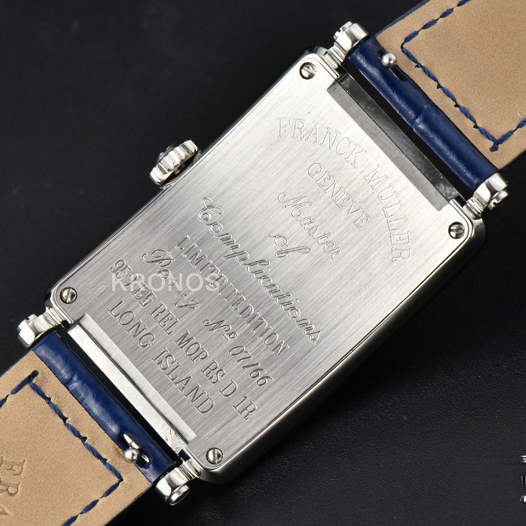 Long Island Ladies 26mm Diamond Dial Blue Swiss - Authentic Movement