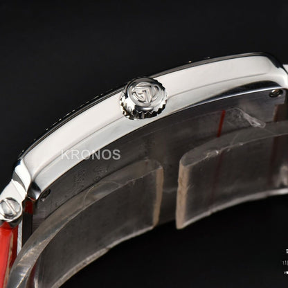 Long Island Ladies 26mm Diamond Dial Red Swiss - Authentic Movement
