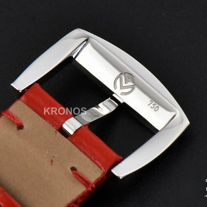 Long Island Ladies 26mm Diamond Dial Red Swiss - Authentic Movement