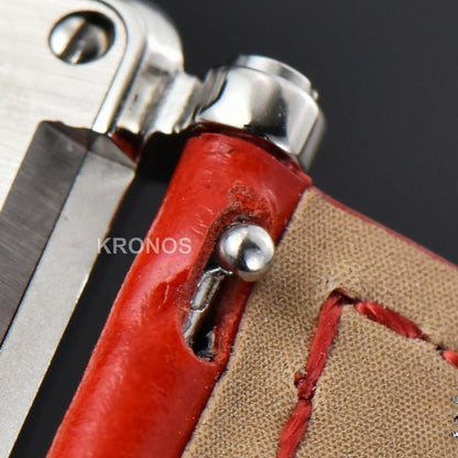 Long Island Ladies 26mm Diamond Dial Red Swiss - Authentic Movement