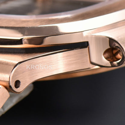 Nautilus 40mm Gray Textured Dial - Authentic Movement