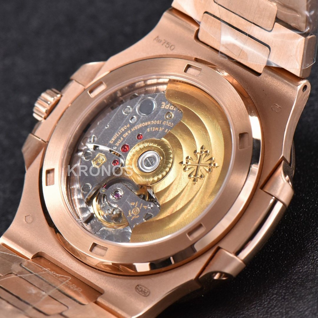 Nautilus 40mm Gray Textured Dial - Authentic Movement