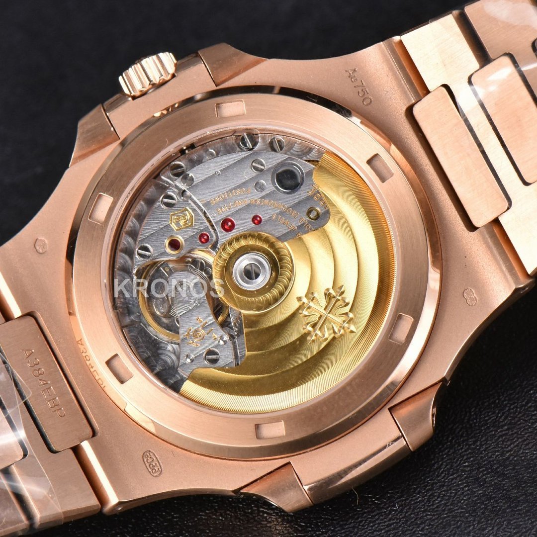 Nautilus 40mm Gray Textured Dial - Authentic Movement