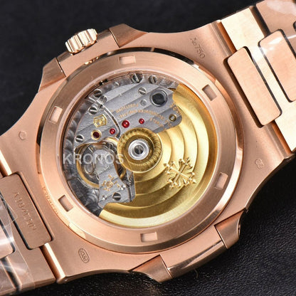 Nautilus 40mm Gray Textured Dial - Authentic Movement