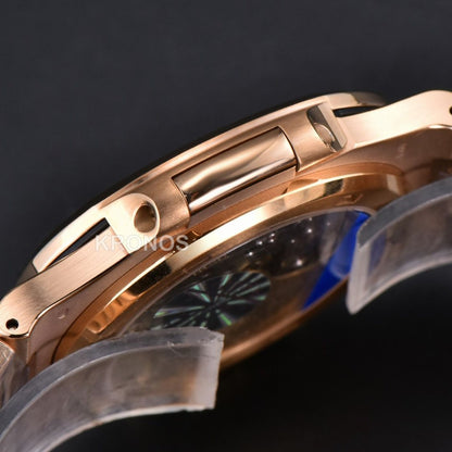 Nautilus 40mm Gray Textured Dial - Authentic Movement