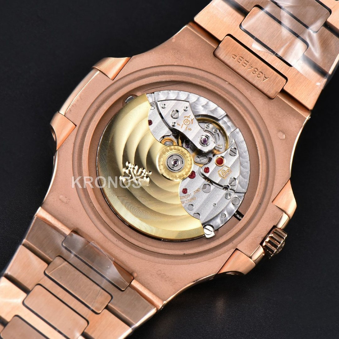Nautilus 40mm Gray Textured Dial - Authentic Movement