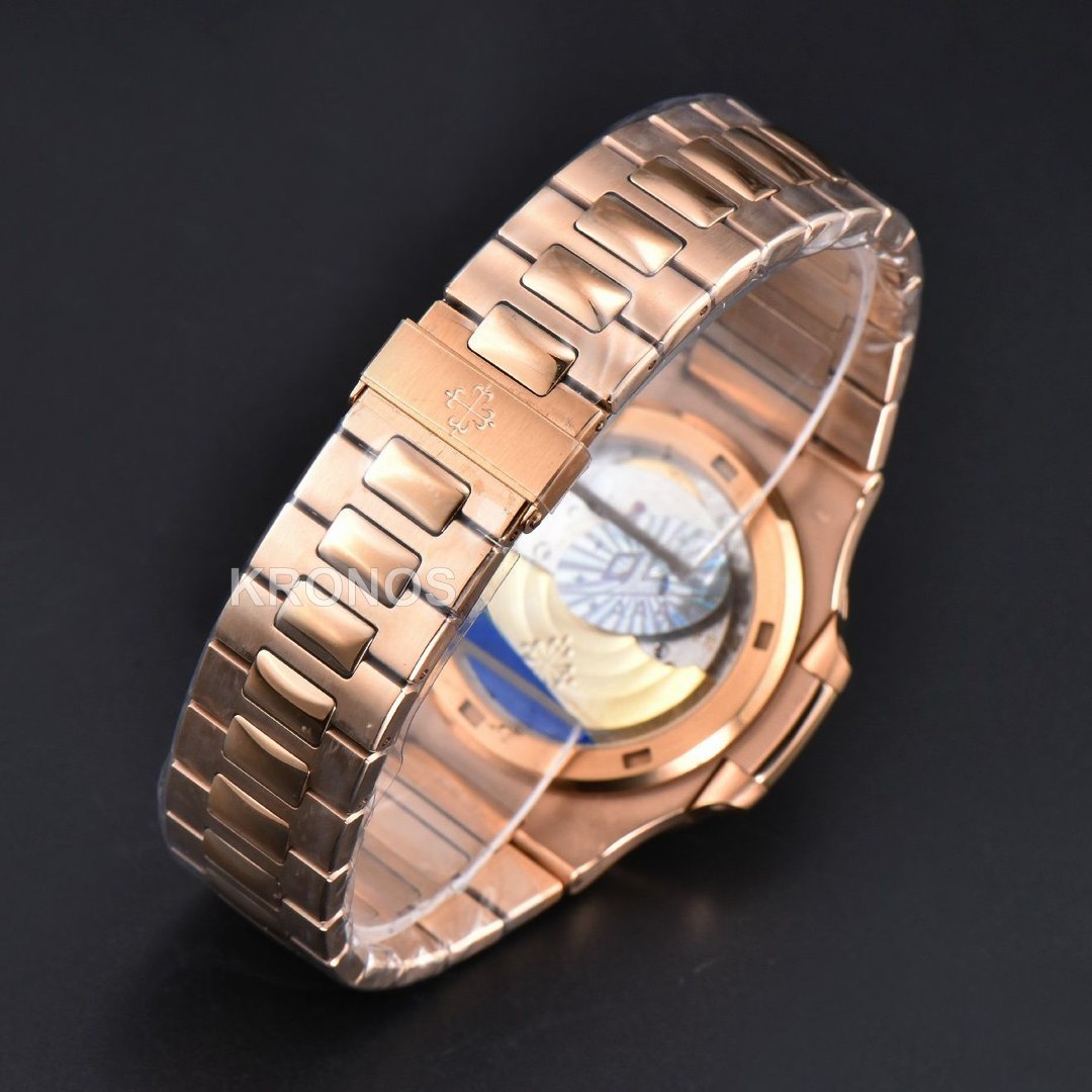 Nautilus 40mm Gray Textured Dial - Authentic Movement