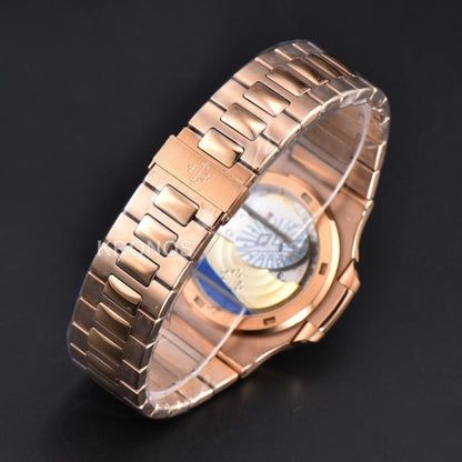 Nautilus 40mm Gray Textured Dial - Authentic Movement