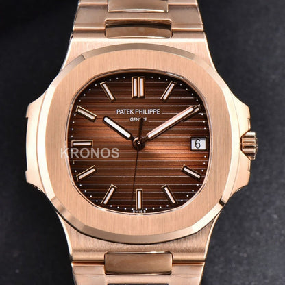 Nautilus 40mm Brown Dial - Authentic Movement