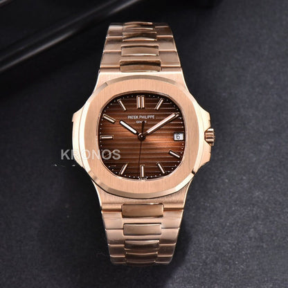 Nautilus 40mm Brown Dial - Authentic Movement