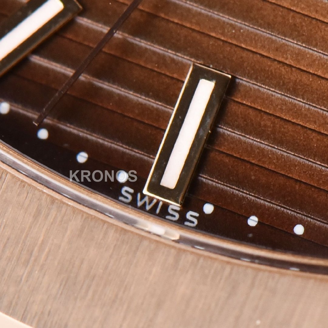 Nautilus 40mm Brown Dial - Authentic Movement