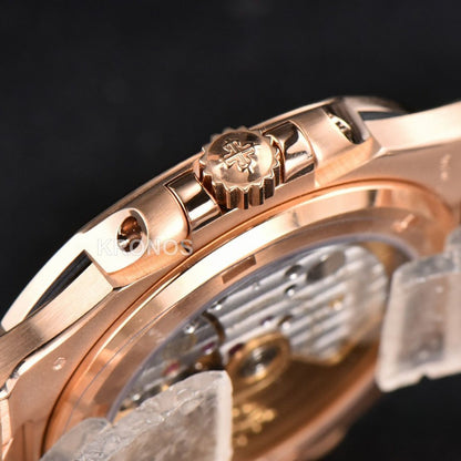 Nautilus 40mm Brown Dial - Authentic Movement