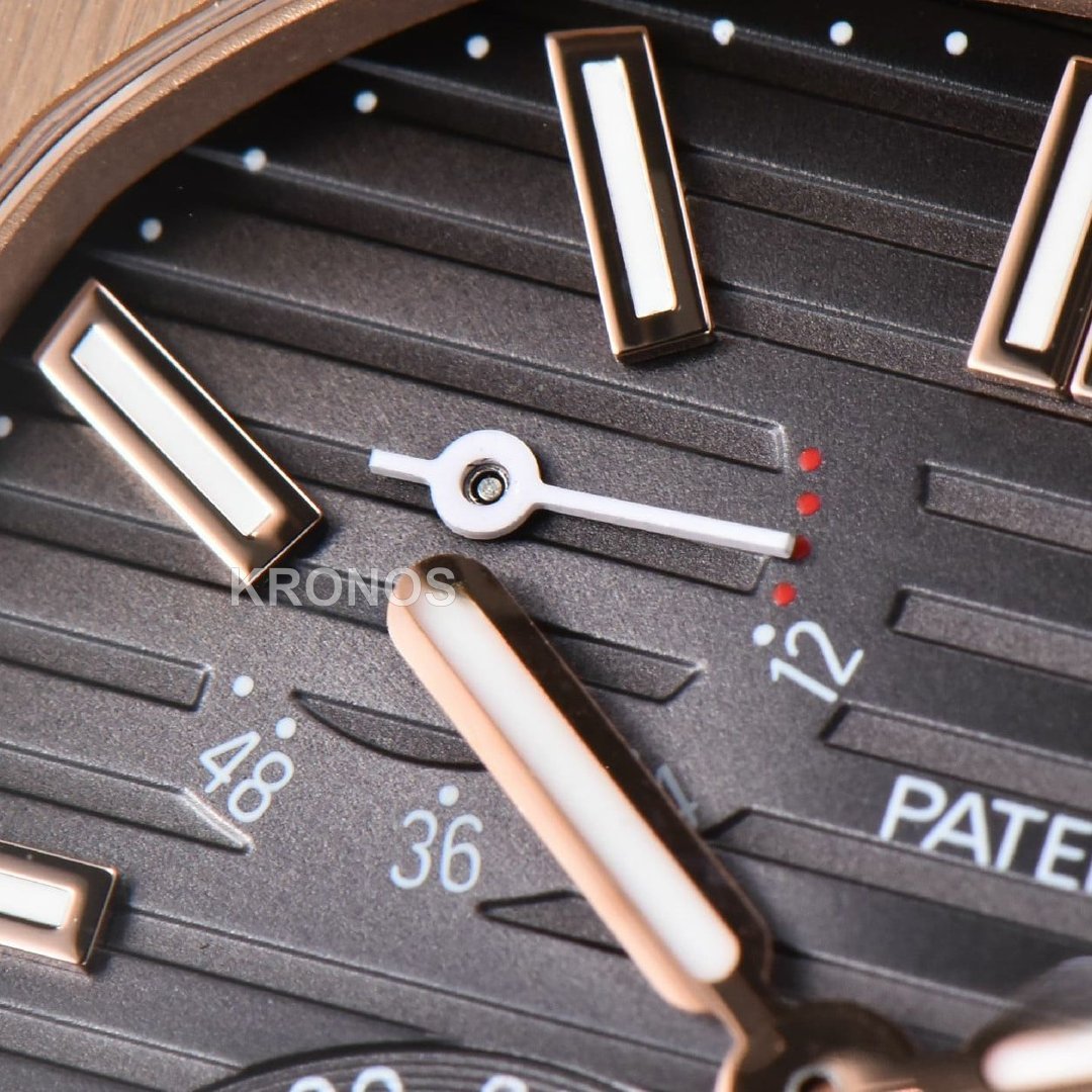 Nautilus 40mm Brown Dial Brown - Authentic Movement