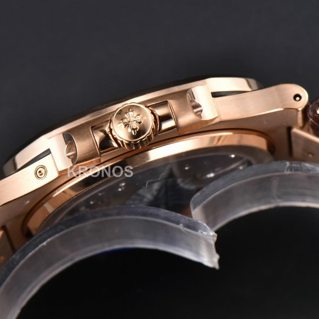 Nautilus 40mm Brown Dial Brown - Authentic Movement