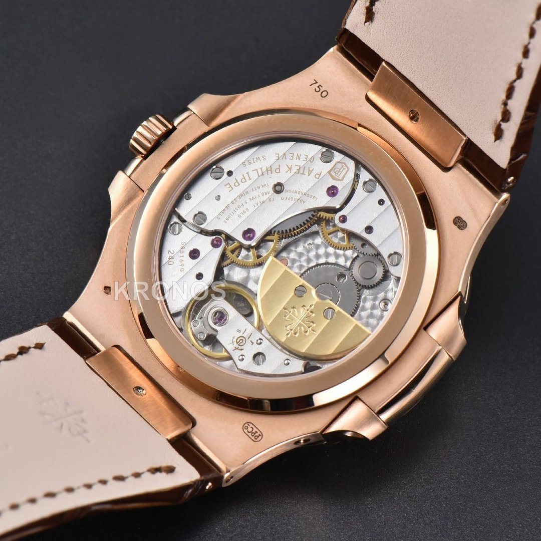 Nautilus 40mm Brown Dial Brown - Authentic Movement