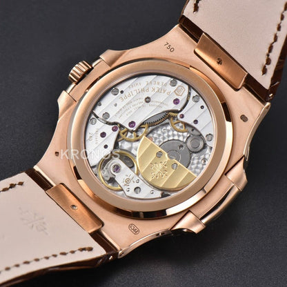 Nautilus 40mm Brown Dial Brown - Authentic Movement