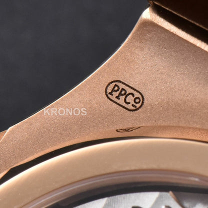 Nautilus 40mm Brown Dial Brown - Authentic Movement