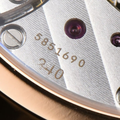 Nautilus 40mm Diamond Gray Dial Diamond Marker Moonphase Brown - Authentic Movement